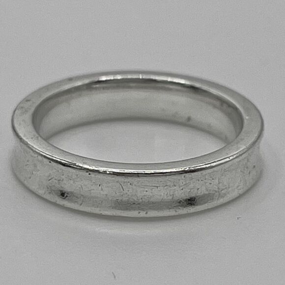Tiffany & Co 1837 Ring - Narrow - 925 Silver - sz 4.75-5 - Picture 16 of 16